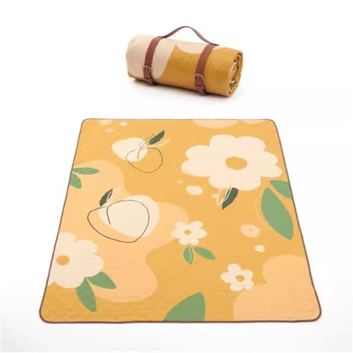 TLMDXTEU Outdoor-Bodenmatte Picknicktuch Frühlingsausflugmatte Campingmatte Ideal für Outdoor(Style 1,200x200cm) von TLMDXTEU