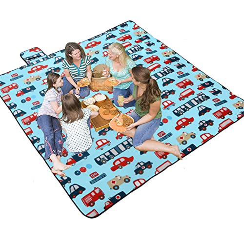 TLMDXTEU Picknickdecke wasserdichte Faltbare tragbare Maschine Stranddecke Ideal für Outdoor(200X200cm) von TLMDXTEU