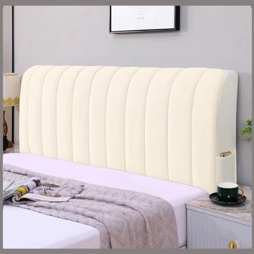 All-Inclusive Bett Kopfteil Bezug 180/190/120/150,Dehnbare Bett Kopfteilbezug Boxspringbett Kopfteile Abdeckung Staubdicht Kopfteilabdeckung Waschbar Bettkopfteil Hussen ( Color : Beige , Size : 150x7 All-Inclusive Bett Kopfteil Bezug 180/190/120/150,Dehnbare Bett Kopfteilbezug Boxspringbett Kopfteile Abdeckung Staubdicht Kopfteilabdeckung Waschbar Bettkopfteil Hussen ( Color : Beige , Size : 150x7 von TLMQYXZE