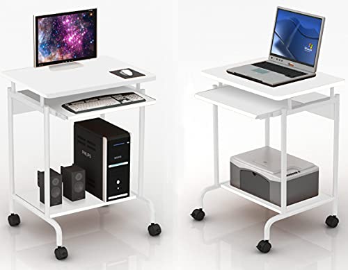 Techly 105926 Computer-Schreibtisch Compact weiß von Techly