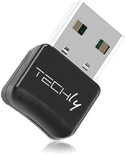 Techly Adattatore USB Bluetooth 5.0 Dongle Classe 1.5 + EDR von Techly