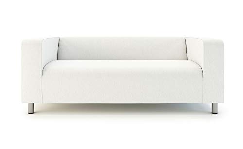 TLY Ersatzbezug für IKEA 2-Sitzer Klippan Loveseat Sofa,Cottongewebe Schutzhülle von TLY