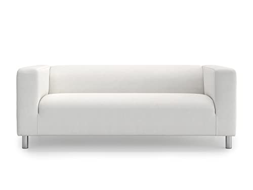 TLY Ersatzbezug für IKEA 2-Sitzer Klippan Loveseat Sofa,Cottongewebe Schutzhülle von TLY