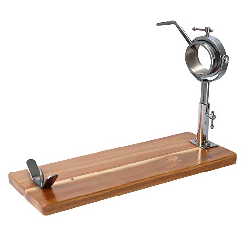 TM Electron HOCU102 Schinkenhalter aus Akazienholz mit verstellbarem Teleskopkopf, Drehsystem und Verstellbarer Basis für Bein oder Schaufel TM Electron HOCU102 Schinkenhalter aus Akazienholz mit verstellbarem Teleskopkopf, Drehsystem und Verstellbarer Basis für Bein oder Schaufel von TM Electron