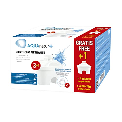 TM Electron TMFIL104+ 4 bis 8 Monate Wasserfilter, kompatibel mit Maxtra und Maxtra+, 4 Stück von TM Electron