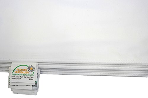 TM Maxx Inlett - Inletts 100% Baumwolle Qualität Kissenhülle Weiß Verschiedene Größe (40x40cm) von TM Maxx