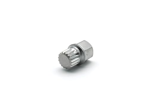 TMAX ABC6/17Pt Radschloss Radmutter Anti-Diebstahl Radmutter Schraube Entfernung Schlüssel Sockel S3057 für VW Audi von TMAX