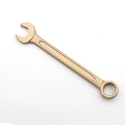 TMAX Funkenfreier Ringmaulschlüssel, 1,2 cm (7/16 Zoll), Aluminiumbronze, industrielle Qualität, funkenfrei, funkenfrei, nicht magnetisch, korrosionsbeständig, geschmiedet von TMAX