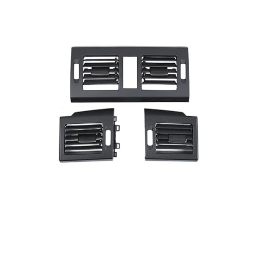 A/C Klimaanlage Steckdose Für Benz Für GLK Klasse Für X204 Für GLK220 Für GLK250 Für GLK300 Für GLK350 Auto Dashboard Vorne Hinten Klimaanlage AC Vent Grille Panel Lüftungsgitter ( Size : -Front 3pcs von TMERIC