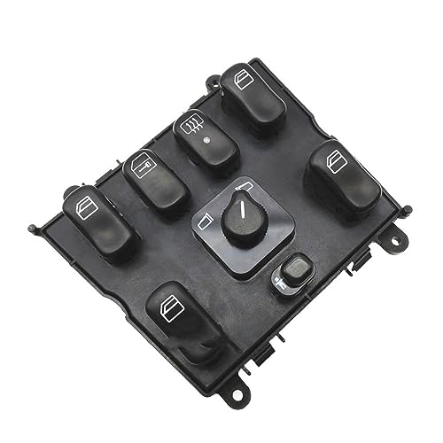 Nsterheber Hauptschalter Für Benz Für M-Klasse W163 ML 230 320 400 500 Elektrische Steuerung Power Master Fenster Schalter A1638206610 auto Styling Schalter Fensterheber von TMERIC