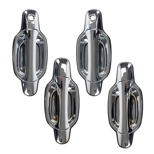 TMERIC Auto Außen Griff Für Isuzu Für Dmax Für D-max 2002 2003 2004 2005 2006 2007 2008 2009 2010 2011 2012 2013 Chrom Auto Außentür Griff Türgriff Außen (Size : 1 Set) von TMERIC