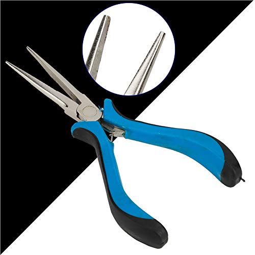 Nadelzange, glatte Backe, lange Nase Nadel Hand Draht schneiden DIY Schmuckherstellung Werkzeug von TMISHION