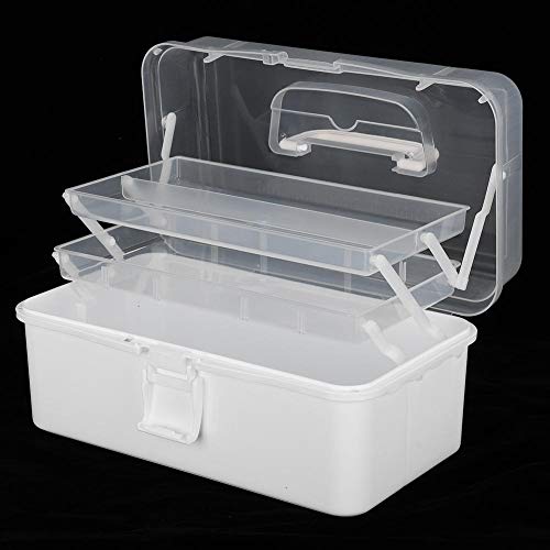 TMISHION Notfallmedizin Aufbewahrungsbox Tragbare Home Medicine Organizer Koffer mit tragbarem Griff, 2 Größen(L.) von TMISHION