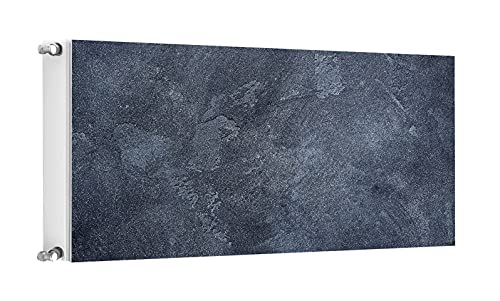 TMK ArtDeko Heizkörperabdeckung Magnetisch Dekorativer Sichtschutz Energiesparend 120x60 Magnet Heizkörperabdeckung, Heizkörperverkleidung, Schiefer von TMK ArtDeko