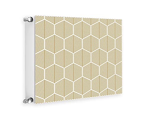 TMK ArtDeko Heizkörperverkleidung mit Magnet Stilvolle Optik 60x60 Heizkörperabdeckung, Muster von TMK ArtDeko