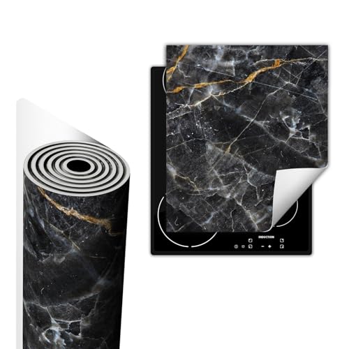 TMK ArtDeko Herdabdeckplatte Einteilig Kochfeld Abdeckung Induktionskochfeld Ceranfeld Abdeckplatte Küche Anti Rutsch Matte Herdabdeckung Aufrollbar 45x52 cm, Marmor Schwarz TMK ArtDeko Herdabdeckplatte Einteilig Kochfeld Abdeckung Induktionskochfeld Ceranfeld Abdeckplatte Küche Anti Rutsch Matte Herdabdeckung Aufrollbar 45x52 cm, Marmor Schwarz von TMK ArtDeko