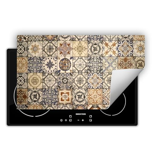 TMK ArtDeko Herdabdeckplatte Einteilig Küche Ceranfeld Abdeckplatte Cerankochfeld Abdeckung Induktionskochfeld Schutzmatte 90x52 cm - Mosaik Braun TMK ArtDeko Herdabdeckplatte Einteilig Küche Ceranfeld Abdeckplatte Cerankochfeld Abdeckung Induktionskochfeld Schutzmatte 90x52 cm - Mosaik Braun von TMK ArtDeko