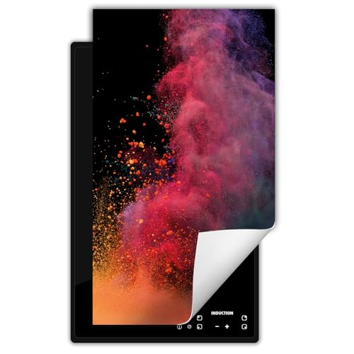 TMK ArtDeko Herdabdeckplatte Einteilig Küche Herdabdeckung Induktionsfeld Ceranfeld Herdabdeckplatten Vinyl Matte Aufrollbar 30x52 cm - Schwarz Explosion TMK ArtDeko Herdabdeckplatte Einteilig Küche Herdabdeckung Induktionsfeld Ceranfeld Herdabdeckplatten Vinyl Matte Aufrollbar 30x52 cm - Schwarz Explosion von TMK ArtDeko