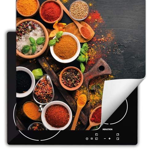 TMK ArtDeko Herdabdeckplatte Induktion Schutzmatte Küche Herdabdeckung Ceranfeld Induktionsmatte Cerankochfeld Abdeckung 60x52 cm - Gewürze Bunt TMK ArtDeko Herdabdeckplatte Induktion Schutzmatte Küche Herdabdeckung Ceranfeld Induktionsmatte Cerankochfeld Abdeckung 60x52 cm - Gewürze Bunt von TMK ArtDeko