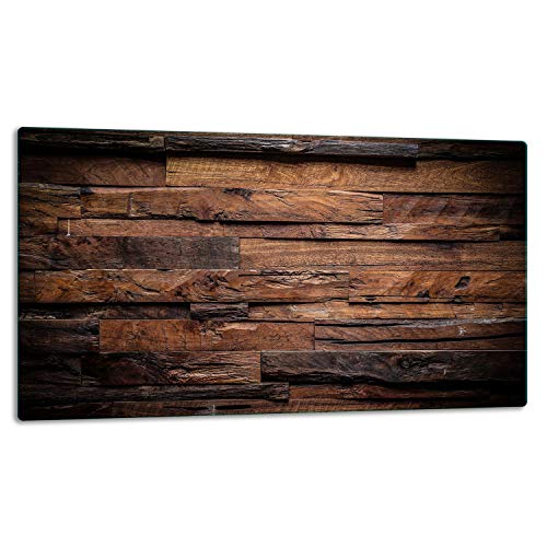 TMK ArtDeko – Schneidebrett Glas – Glasschneidebrett für die Küche 52x30 cm – Robust, Hygienisch & Rutschfest – Glas Schneidebrett – Zusätzliche Arbeitsfläche – Vielseitige Nutzung von TMK ArtDeko