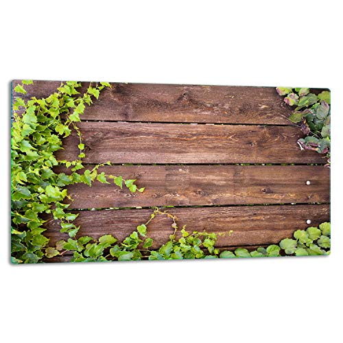 TMK ArtDeko – Schneidebrett Glas – Glasschneidebrett für die Küche 52x30 cm – Robust, Hygienisch & Rutschfest – Glas Schneidebrett – Zusätzliche Arbeitsfläche – Vielseitige Nutzung von TMK ArtDeko