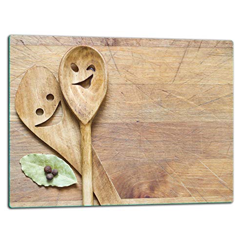 TMK ArtDeko – Schneidebrett Glas – Glasschneidebrett für die Küche 52x40 cm – Robust, Hygienisch & Rutschfest – Glas Schneidebrett – Zusätzliche Arbeitsfläche – Vielseitige Nutzung TMK ArtDeko – Schneidebrett Glas – Glasschneidebrett für die Küche 52x40 cm – Robust, Hygienisch & Rutschfest – Glas Schneidebrett – Zusätzliche Arbeitsfläche – Vielseitige Nutzung von TMK ArtDeko