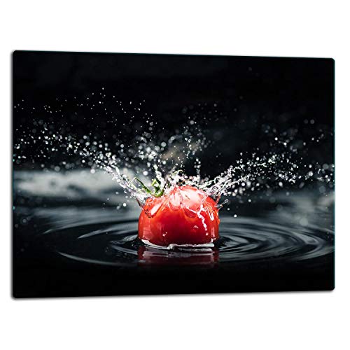 TMK ArtDeko – Schneidebrett Glas – Glasschneidebrett für die Küche 52x40 cm – Robust, Hygienisch & Rutschfest – Glas Schneidebrett – Zusätzliche Arbeitsfläche – Vielseitige Nutzung TMK ArtDeko – Schneidebrett Glas – Glasschneidebrett für die Küche 52x40 cm – Robust, Hygienisch & Rutschfest – Glas Schneidebrett – Zusätzliche Arbeitsfläche – Vielseitige Nutzung von TMK ArtDeko