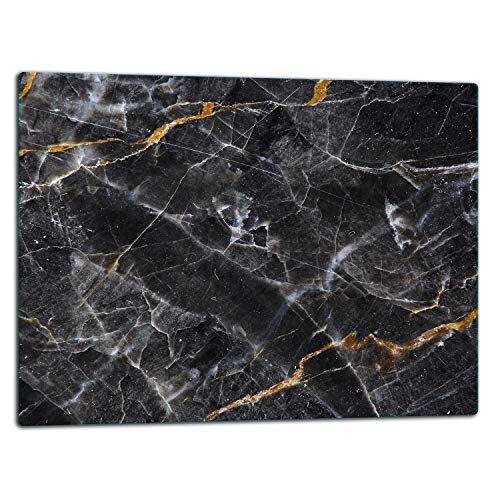 TMK ArtDeko – Schneidebrett Glas – Glasschneidebrett für die Küche 52x40 cm – Robust, Hygienisch & Rutschfest – Glas Schneidebrett – Zusätzliche Arbeitsfläche – Vielseitige Nutzung TMK ArtDeko – Schneidebrett Glas – Glasschneidebrett für die Küche 52x40 cm – Robust, Hygienisch & Rutschfest – Glas Schneidebrett – Zusätzliche Arbeitsfläche – Vielseitige Nutzung von TMK ArtDeko