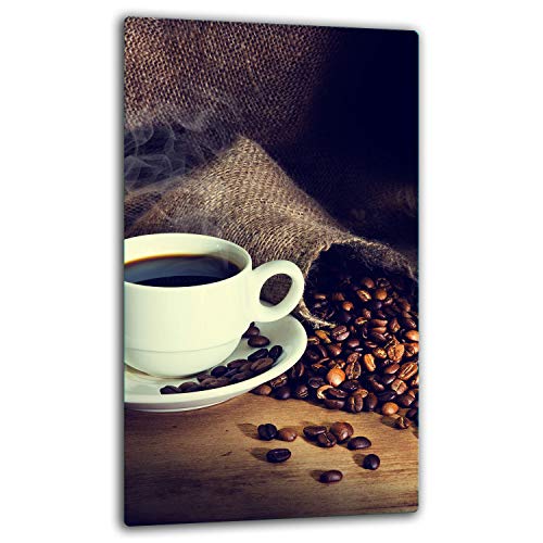 TMK | Herdabdeckplatte 30x52 Einteilig Glas Elektroherd Induktion Herdschutz Spritzschutz Glasplatte Deko Schneidebrett Kaffee TMK | Herdabdeckplatte 30x52 Einteilig Glas Elektroherd Induktion Herdschutz Spritzschutz Glasplatte Deko Schneidebrett Kaffee von TMK ArtDeko