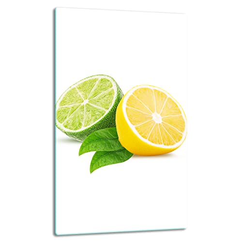 TMK | Herdabdeckplatte 30x52 Einteilig Glas Elektroherd Induktion Herdschutz Spritzschutz Glasplatte Deko Schneidebrett Zitrone TMK | Herdabdeckplatte 30x52 Einteilig Glas Elektroherd Induktion Herdschutz Spritzschutz Glasplatte Deko Schneidebrett Zitrone von TMK ArtDeko