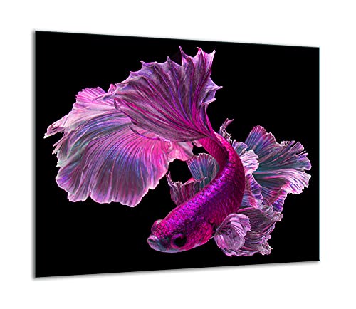 TMK | Herdabdeckplatte 60x52 Einteilig Glas Elektroherd Induktion Herdschutz Spritzschutz Glasplatte Deko Schneidebrett Fisch TMK | Herdabdeckplatte 60x52 Einteilig Glas Elektroherd Induktion Herdschutz Spritzschutz Glasplatte Deko Schneidebrett Fisch von TMK ArtDeko