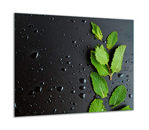 TMK | Herdabdeckplatte 60x52 Einteilig Glas Elektroherd Induktion Herdschutz Spritzschutz Glasplatte Deko Schneidebrett Minze Schwarz TMK | Herdabdeckplatte 60x52 Einteilig Glas Elektroherd Induktion Herdschutz Spritzschutz Glasplatte Deko Schneidebrett Minze Schwarz von TMK ArtDeko