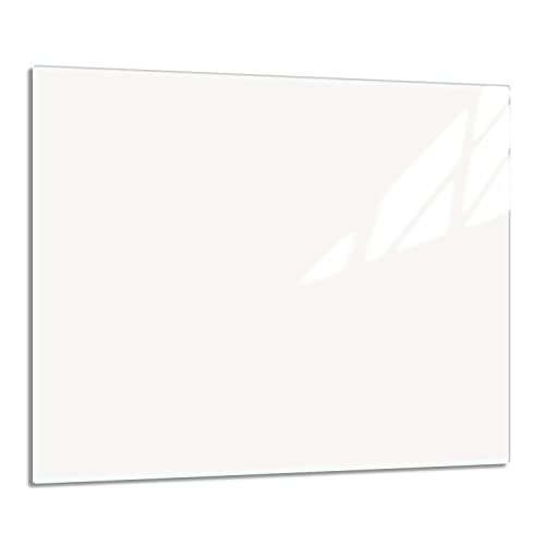 TMK ArtDeko – Herdabdeckung - Spritzschutz Glasplatte 1 Teilig 60x52 cm – Herdschutz aus Sicherheitsglas – Robust, Hygienisch & Rutschfest– Schutz für Induktion, Ceran, Gas & Elektro von TMK ArtDeko