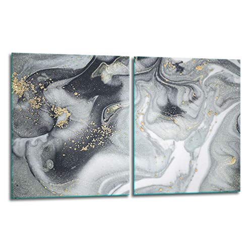 TMK ArtDeko - Abdeckung Ceranfeld – Herdabdeckung 2 Teilig 40x52 cm – Robust, Hygienisch & Rutschfest – Herdplatten Abdeckungen – Schutz & Zusätzliche Arbeitsfläche – Vielseitige Nutzung TMK ArtDeko - Abdeckung Ceranfeld – Herdabdeckung 2 Teilig 40x52 cm – Robust, Hygienisch & Rutschfest – Herdplatten Abdeckungen – Schutz & Zusätzliche Arbeitsfläche – Vielseitige Nutzung von TMK ArtDeko