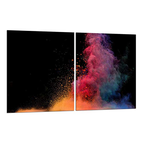 TMK | Herdabdeckplatten Set 2x40x52 cm Ceranfeld Abdeckung Glas Spritzschutz Abdeckplatte Glasplatte Herd Ceranfeldabdeckung Deko Schneidebrett Schwarz TMK | Herdabdeckplatten Set 2x40x52 cm Ceranfeld Abdeckung Glas Spritzschutz Abdeckplatte Glasplatte Herd Ceranfeldabdeckung Deko Schneidebrett Schwarz von TMK ArtDeko