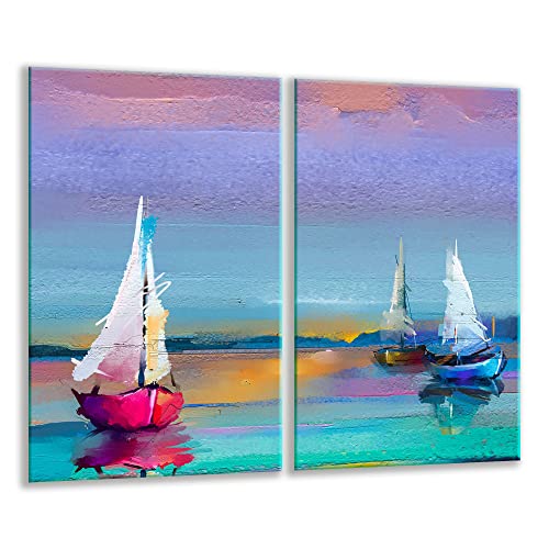 TMK | Herdabdeckplatten ceranfeld 2 Teilig 30x52 cm | Ceranfeldabdeckung Küche Elektroherd Induktion | Herdschutz Spritzschutz | Glasplatte Schneidebrett | Bild TMK | Herdabdeckplatten ceranfeld 2 Teilig 30x52 cm | Ceranfeldabdeckung Küche Elektroherd Induktion | Herdschutz Spritzschutz | Glasplatte Schneidebrett | Bild von TMK ArtDeko