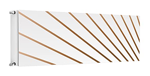 TMK Magnet Heizkörperabdeckung, Heizkörperverkleidung 160x60 cm, Muster Weiß von TMK ArtDeko