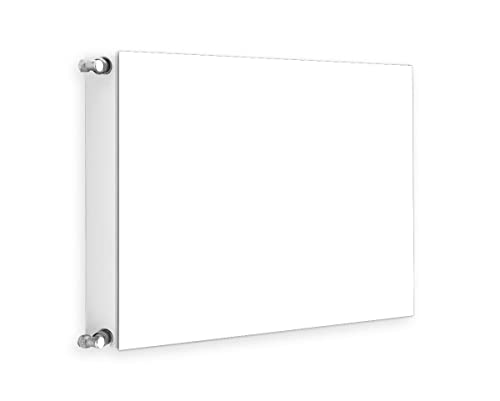 TMK ArtDeko Heizkörperabdeckung Magnetisch Dekorativer Sichtschutz Energiesparend 60x60 Magnet Heizkörperabdeckung, Heizkörperverkleidung, Weiß von TMK ArtDeko