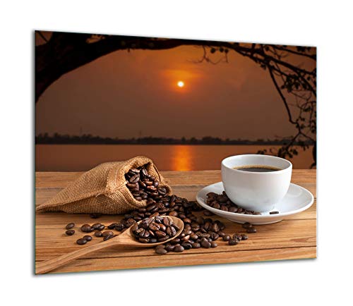 TMK | Herdabdeckplatte 60x52 Einteilig Glas Elektroherd Induktion Herdschutz Spritzschutz Glasplatte Deko Schneidebrett Kaffee TMK | Herdabdeckplatte 60x52 Einteilig Glas Elektroherd Induktion Herdschutz Spritzschutz Glasplatte Deko Schneidebrett Kaffee von TMK ArtDeko
