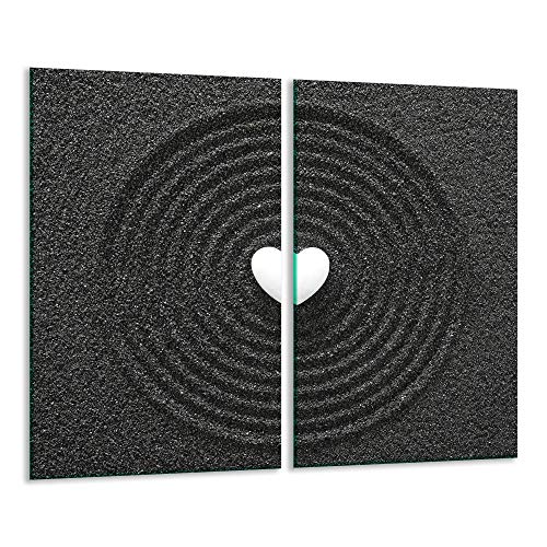TMK ArtDeko Herdabdeckplatte 2 Teilig 2x30x52 cm - Spritzschutz Herdabdeckung – Herdschutz aus Sicherheitsglas – Robust, Hygienisch & Rutschfest– Schutz für Induktion, Ceran, Gas & Elektro TMK ArtDeko Herdabdeckplatte 2 Teilig 2x30x52 cm - Spritzschutz Herdabdeckung – Herdschutz aus Sicherheitsglas – Robust, Hygienisch & Rutschfest– Schutz für Induktion, Ceran, Gas & Elektro von TMK ArtDeko