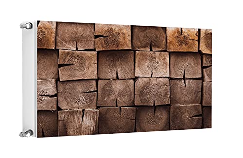 TMK Magnet Heizkörperabdeckung, Heizkörperverkleidung 100x60cm, Holz von TMK ArtDeko