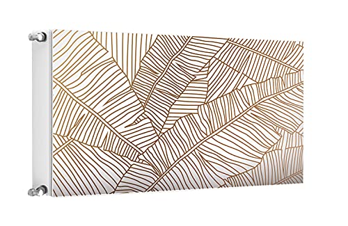 TMK Magnet Heizkörperabdeckung, Heizkörperverkleidung 100x60cm, Laub TMK Magnet Heizkörperabdeckung, Heizkörperverkleidung 100x60cm, Laub von TMK ArtDeko