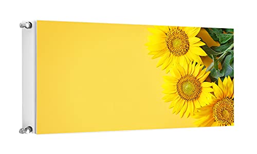 TMK Magnet Heizkörperabdeckung, Heizkörperverkleidung 120x60 cm, Blumen von TMK
