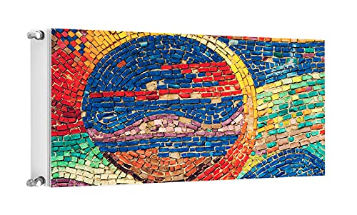 TMK Magnet Heizkörperabdeckung, Heizkörperverkleidung 120x60 cm, Mosaik von TMK ArtDeko