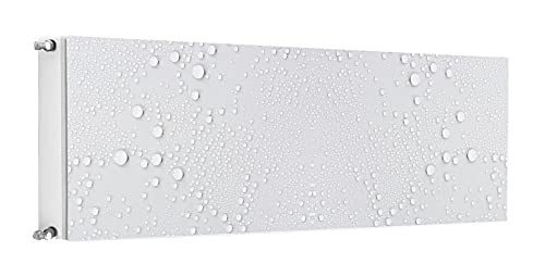 TMK ArtDeko Magnetische Heizkörperverkleidung Modernes Design Einfache Montage 160x60 Magnet Heizkörperabdeckung, Tropfen Grau von TMK ArtDeko
