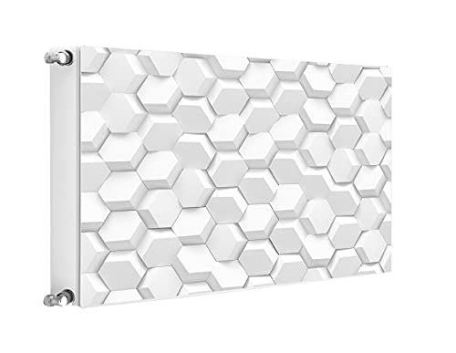 TMK ArtDeko Magnetische Heizkörperverkleidung Modernes Design Einfache Montage 80x60 Magnet Heizkörperabdeckung, von TMK ArtDeko