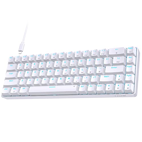 TMKB Mechanische Gaming Tastatur, T68se 60% Prozent Tastatur mit USB Kabel, Anti Ghosting QWERTY Layout Mini Red Switches Keyboard für PC Windows/Mac OS, Weiß TMKB Mechanische Gaming Tastatur, T68se 60% Prozent Tastatur mit USB Kabel, Anti Ghosting QWERTY Layout Mini Red Switches Keyboard für PC Windows/Mac OS, Weiß von TMKB Technology Mechanical KeyBoard