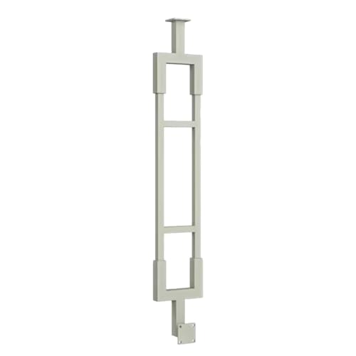 TMKDNNKG Moderner Treppenhandlauf, Dachbodenkorridor, Innentreppen-Trennsäulen, einfach zu installierende schmiedeeiserne Balkongeländerstange, Übergangsstange vom Boden bis zur Decke (70 cm) von TMKDNNKG