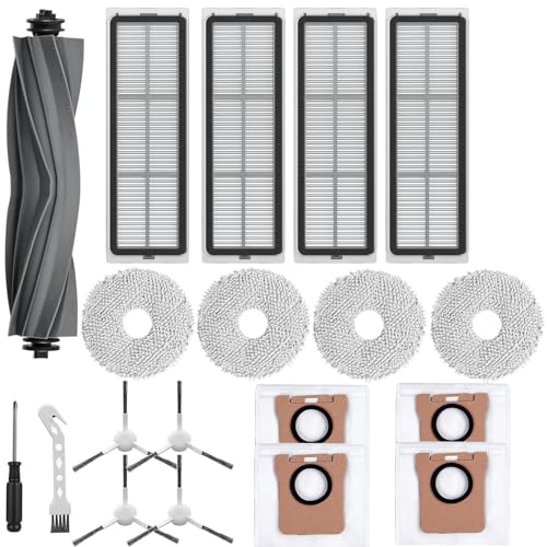 19-teiliges Kombi-Set, Zubehör-Ersatz-Set für Dreame X40 Ultra, L40 Ultra, X40 Pro, X40 Master, S30 Pro Ultra MOVA P10 Pro Ultra Roboter-Staubsauger und Wischmopp-Reiniger 19-teiliges Kombi-Set, Zubehör-Ersatz-Set für Dreame X40 Ultra, L40 Ultra, X40 Pro, X40 Master, S30 Pro Ultra MOVA P10 Pro Ultra Roboter-Staubsauger und Wischmopp-Reiniger von TMKOOL