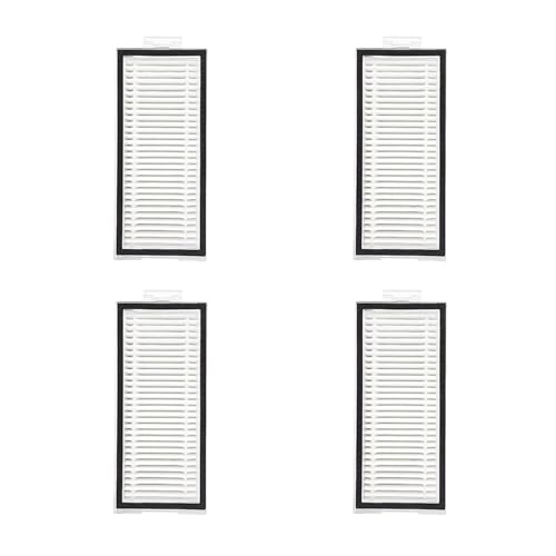 TMKOOL Zubehör Ersatz-Set Hepa-Filter für Roborock Q7, Q7+ Q7 Max, Q7 Max+, Q5 Pro, Q8 Max, Q5 Pro+ Q8 Max+, Q5 DuoRoller + Roboter-Staubsauger und Wischmopp-Reiniger (4 Stück Hepa-Filter) von TMKOOL